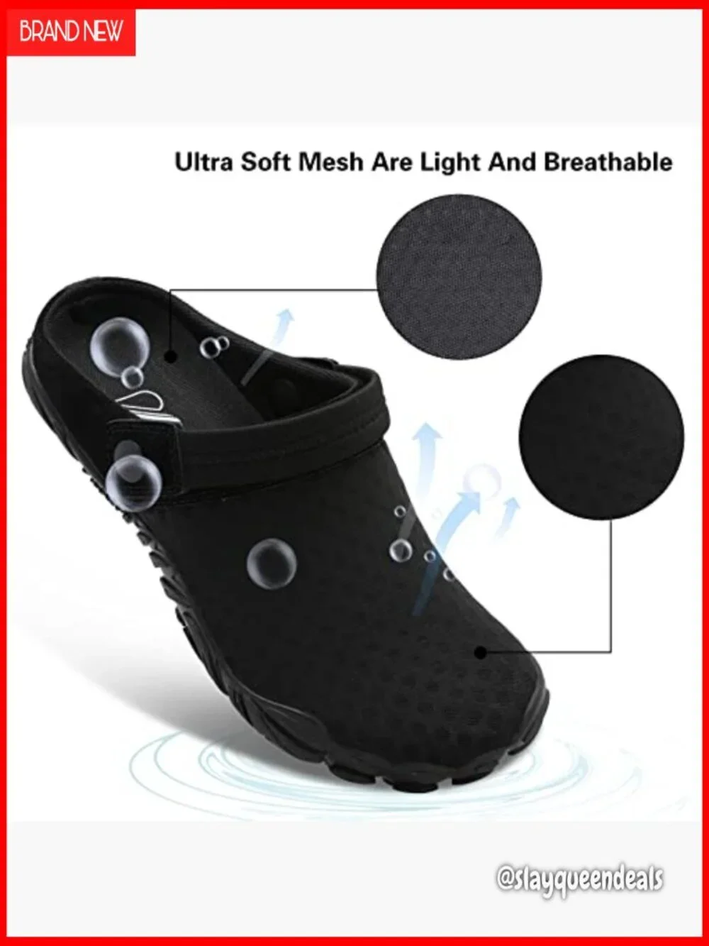 Unisex Water Shoes Slip-On Hiking Sandals Quick-Dry Non-Slip